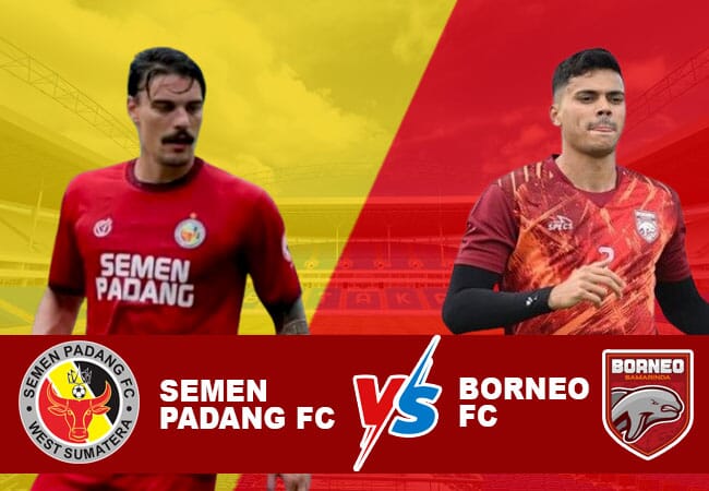 Liga 1 : Semen Padang FC vs Borneo Samarinda FC