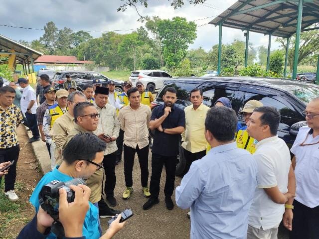 Didampingi Ketua DPRD Wirman Putra, Zigo Rolanda Anggota Komisi V DPR-RI, Tinjau Sejumlah Proyek Pembangunan Kota Payakumbuh